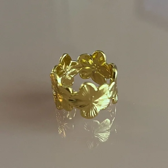 🌸 NEW Flower Open Ring 🌸 - Picture 15 of 15